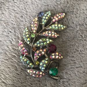 Rhinestone Brooch